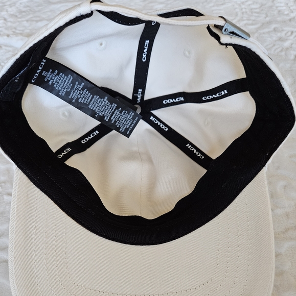 Coach Embroidered Baseball Hat NWT MSRP $75 - Picture 5 of 7